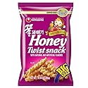 Nongshim Honey Twist Snack, Sweet Crispy Korean Snack, Acacia Honey, Twisted Crinkle Shape, Crunchy Kids Snacks, Big Size Resealable Bag, 10.05 oz (1