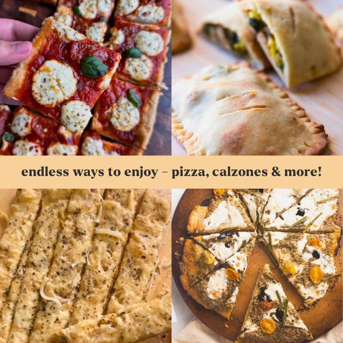 Scotty's Everyday - Keto Pizza Crust Mix - 0g Net carbs, 0g Added Sugar, Gluten-Free, High Fiber - No Nut Flours - 8.4oz, Pack of 1