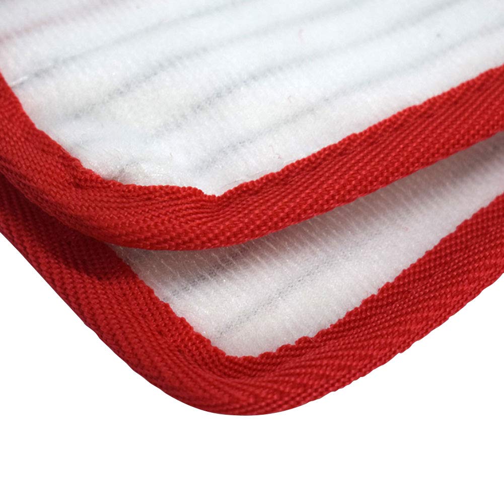 VideoPUP 4PCS Replacement Microfiber Washable Spray Mop Pads Compatible with ProMist Max Spray Mop Reusable Refill Mop Pads
