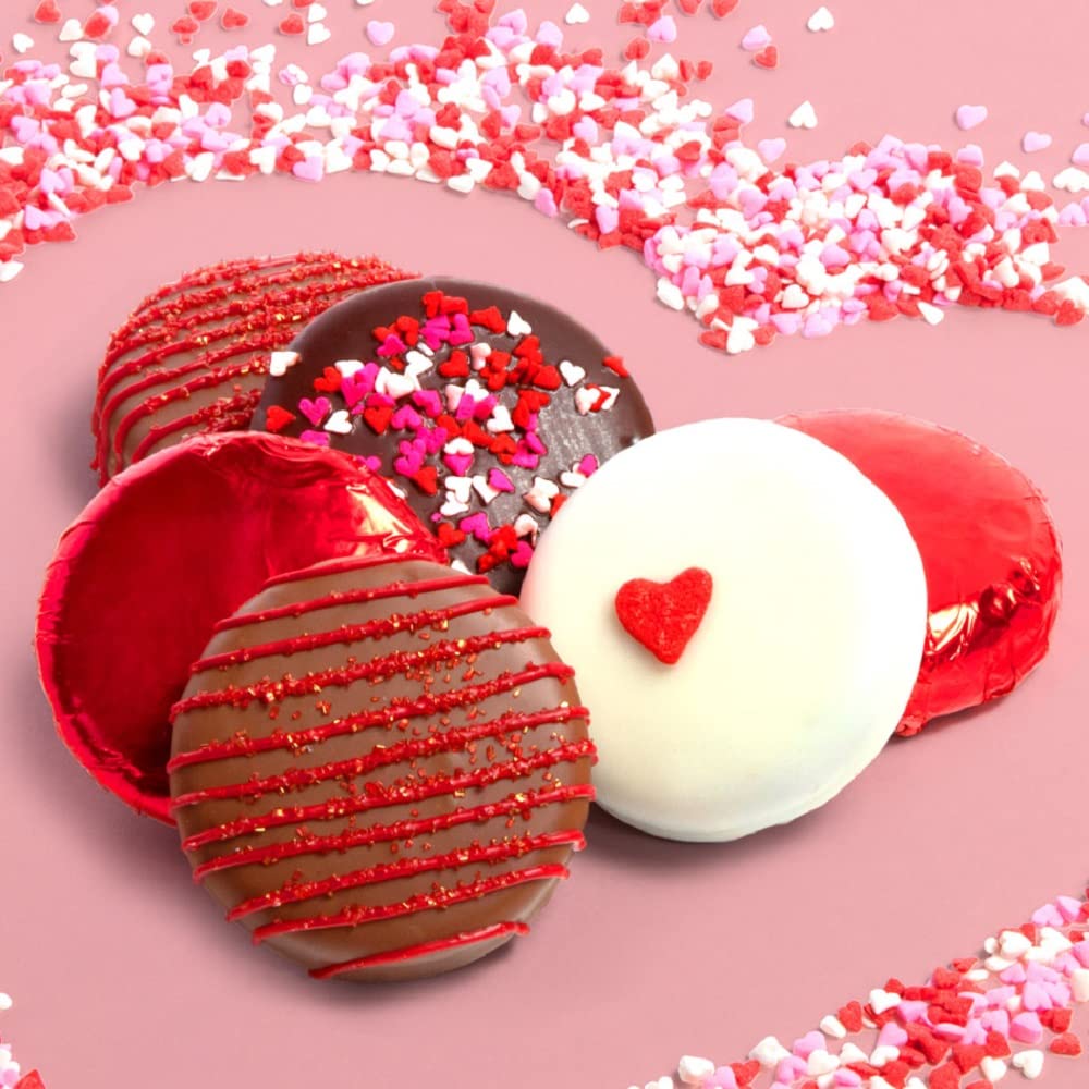 Sweet Love Chocolate Covered Oreos Cookies Gift Box for Birthday, Thank You, Family, Friends