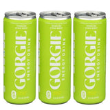 Gorgie Bev Energy Sparkling Citrus Burst - 12 fl oz Cans - for Focus and Refreshment - Alternative to Alani and Celsius - V8 Style Beverage - 3 Pack