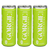 Gorgie Bev Energy Sparkling Citrus Burst - 12 fl oz Cans - for Focus and Refreshment - Alternative to Alani and Celsius - V8 Style Beverage - 3 Pack