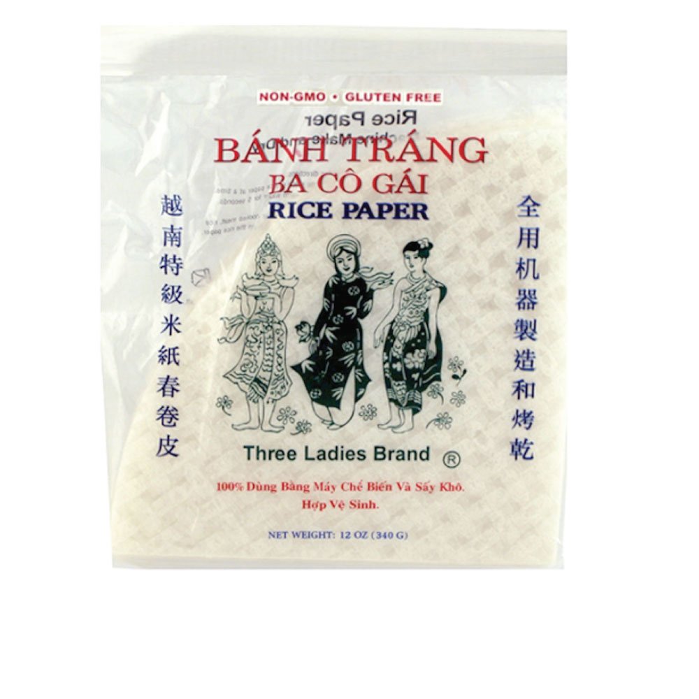 Rice Papper Hand Roll Sushi Wrap (1/4 Cone Shape) 12oz x 4 packs