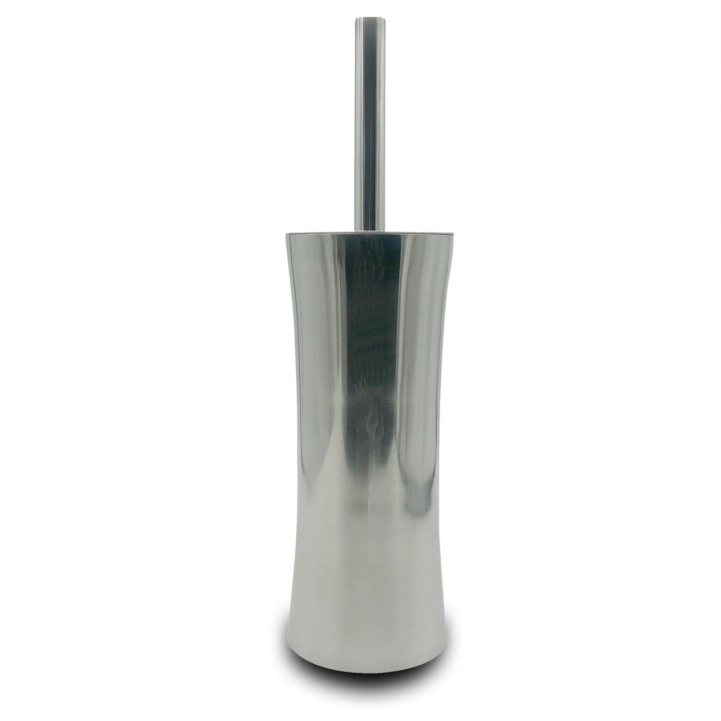 Vince Camuto Toilet Bowl Brush with Holder, Durable Bathroom Cleaning Tool, Modern Design for Easy Toilet Maintenance, Bathroom Cleaner Brush