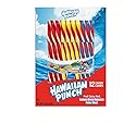 Spangler Hawaiian Punch 12ct Candy Canes, 5.3oz Box Lemon Berry Squeeze, Fruit Juicy Red and Polar Blast Flavored Candy Cane (1)