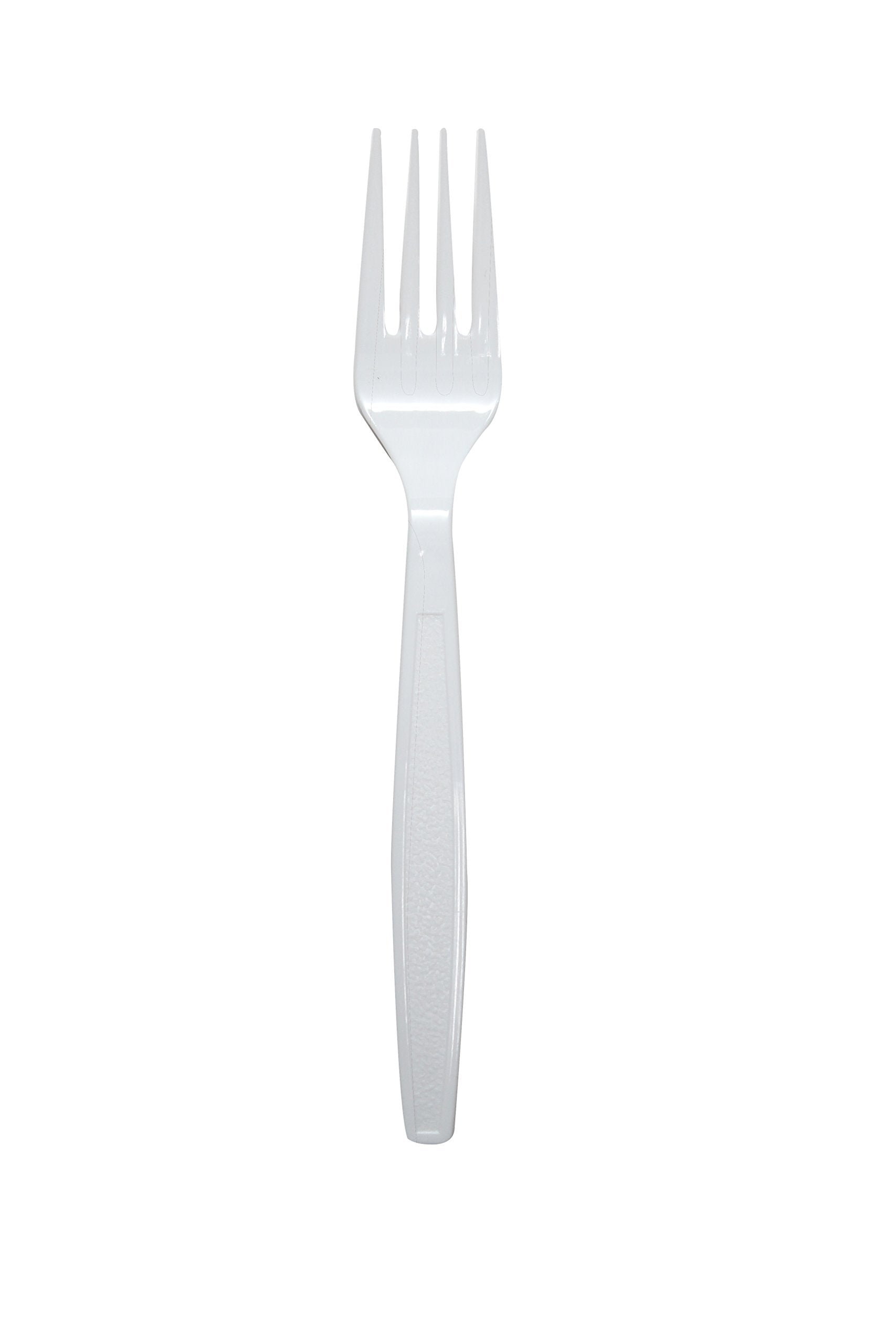 Karat U2020W 7" PS Extra-Heavy Weight Disposable Fork, White (Pack of 1000)