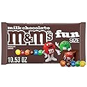 M&M'S Milk Chocolate Fun Size Candy Bag, 10.53oz