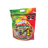 GUMMY SANDIA REBANADITAS | Watermelon-flavored sour gummies (2.2 lb)
