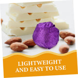 UTHCLO 100pcs Aluminum Foil for Chocolates and for Party Wedding and Holiday Wrapping and Crafts