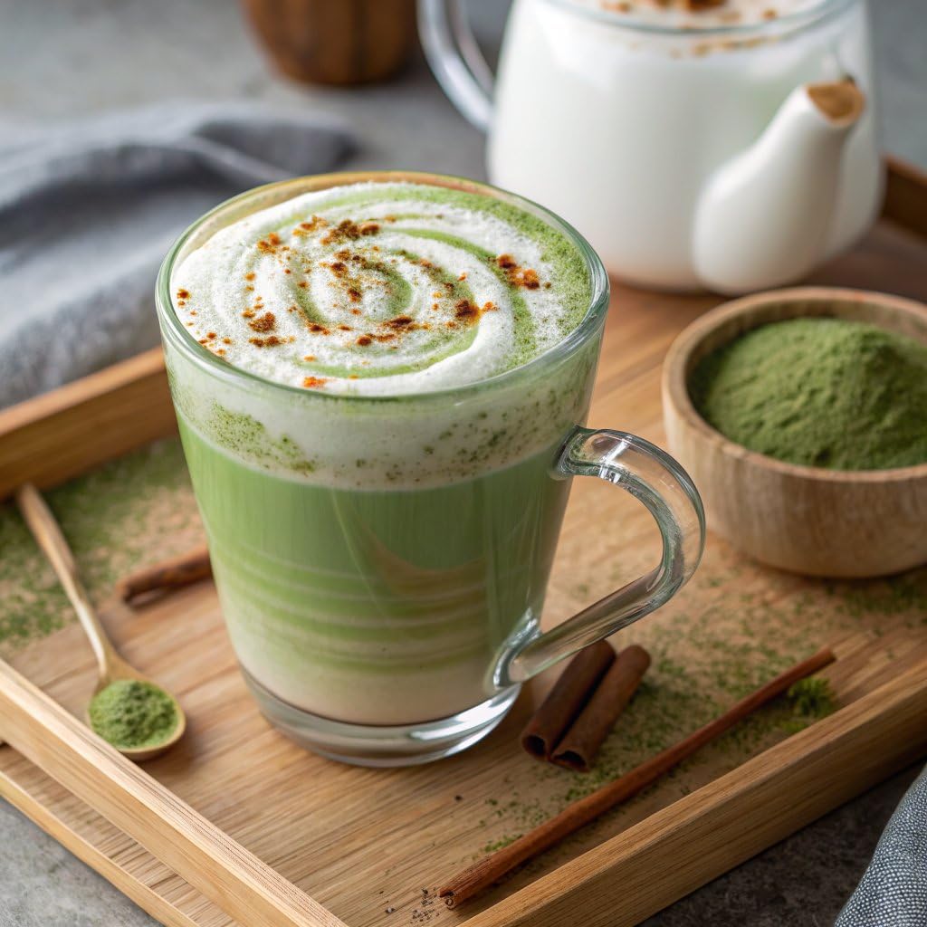 Encha Matcha - Latte Grade Matcha Powder - Unsweetened, First Harvest, Organic Green Tea Powder From Uji, Japan (500g / 1lb) Premium for Latte