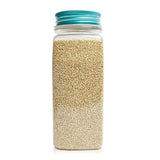 Pereg Whole Grain White Quinoa (12 oz x 6 Pack) Ancient Superfood Pre-Washed Quinoa Grains | Non-GMO, Vegan & Gluten-Free | Rice & Pasta Alternative | Rich in Protein, Fibre & Iron | Plant Protein