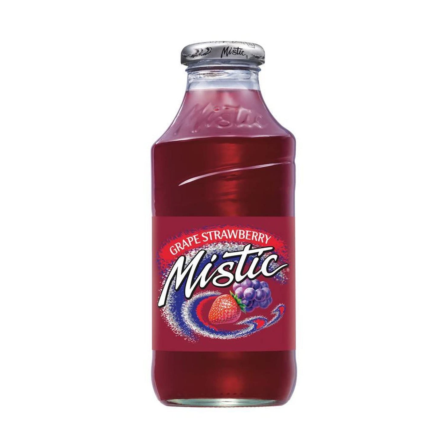 Mistic Grape Strawberry Drink - 16OZ (12 Plastic Bottles)