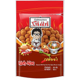 Koh-Kae Brand, Peanuts with Thai Tom Yum Spicy Flavour Coated, Size 180g X 2 Packs, 30X25X10