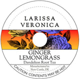 Ginger Lemongrass Dandelion Root Tea (Single Serve K-Cup Pods) (12 pods, ZIN: 575475) - 3 Pack