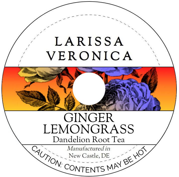 Ginger Lemongrass Dandelion Root Tea (Single Serve K-Cup Pods) (12 pods, ZIN: 575475) - 3 Pack