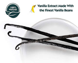 128 oz Pure Vanilla Extract - 100% Real Vanilla Extract - For Cooking, Drinks & Desserts - 100% Vegan, Sugar Free & Kosher - Non-GMO & Gluten-Free