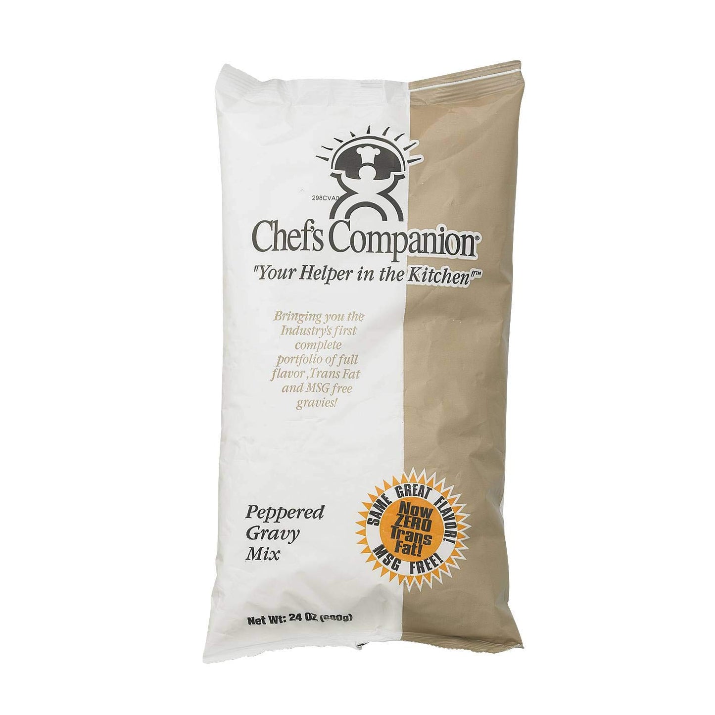 Chefs Companion Instant Pepper Gravy Mix No Added MSG, 24 Ounce - 8 per case.