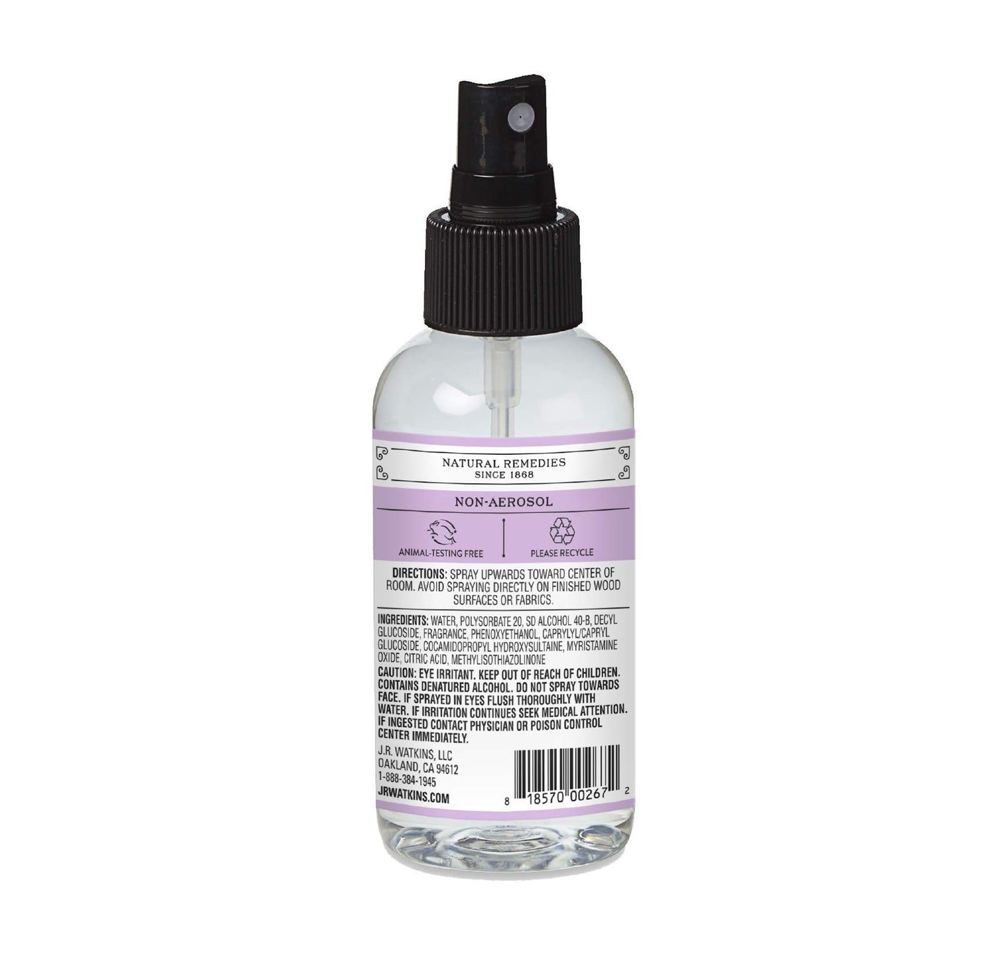 J.R. Watkins Room Freshener Lavender - 4 fl oz - Pack of 2
