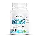 Hydralit Energy Gum with Caffeine, B Vitamins, Taurine Sugar Free Chewing Gum for Energy, Focus, Performance and Clarity, Nootropic Supplement Work