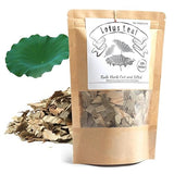 EidolonGreen [China Medicinal Herb] Lotus Leaf Tea,Dried Lotus Leaf,Chinese Herba,Decaffeinated Loose Leaf Tea ?Heye/??/???Natural Dried Loose Leaves