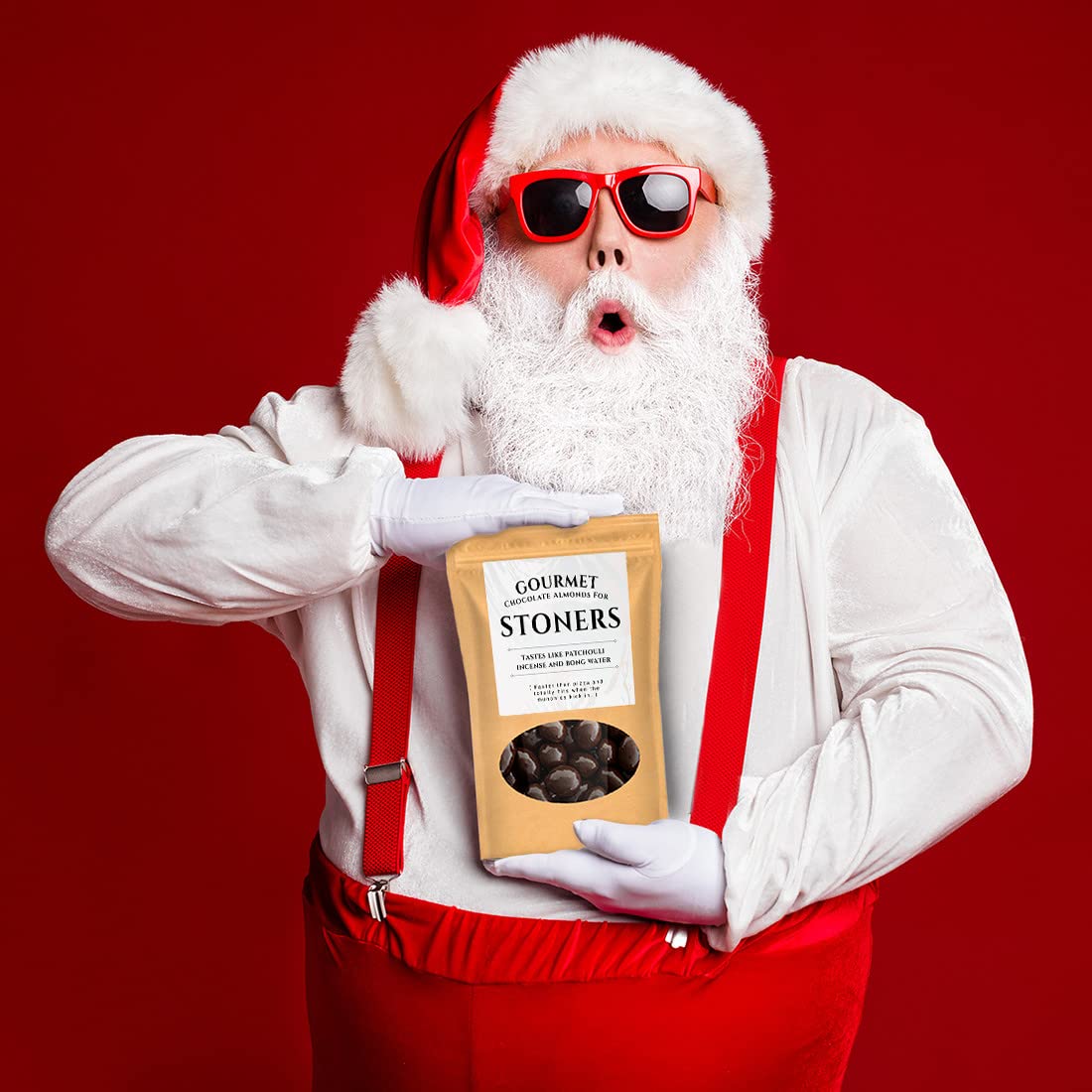 Stoners Chocolate Almonds - Funny Gift Ideas for Buds Who Enjoy Bud - Pot Lover Gift Ideas - Joke Products About Smoking Dope - Crazy Gag Gifts