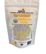 eSutras Organics Sweet Banana Powder Nutrient dense Amazon Origin Potassium Rich Organic GMO Free Banana 10 oz