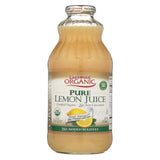 Lakewood PURE Organic Lemon Juice, (NOT from Concentrate), Buy TWELVE Bottles and SAVE More, Each Glass Bottle is 32 Ounces (Pack of 12)
