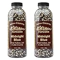 Amish Country Popcorn | 2-14 oz Bottles | Midnight Blue Popcorn Kernels | Old Fashioned, Non-GMO and Gluten Free (2-14 oz Bottles)