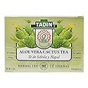 Tadin Tea Aloe Vera With Cactus 24 Bags - Te De Sabila Con Nopal - Tea