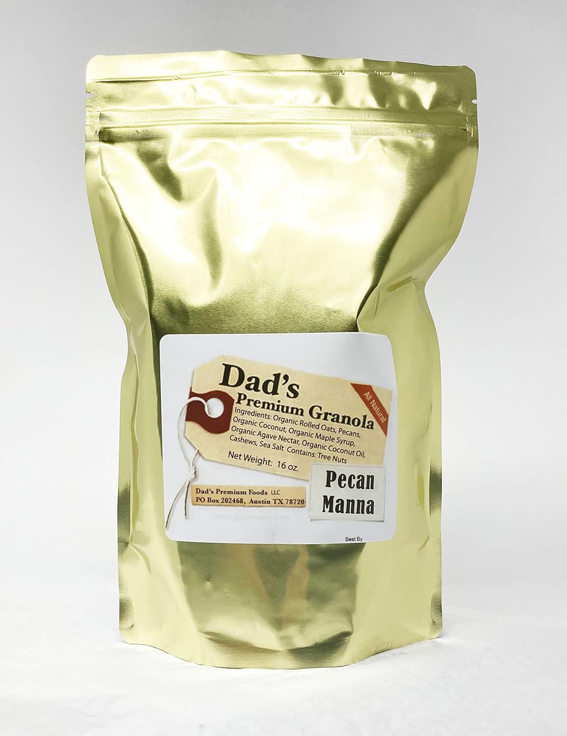 Dad's Granola (Pecan Manna, 1 Pound Bag)