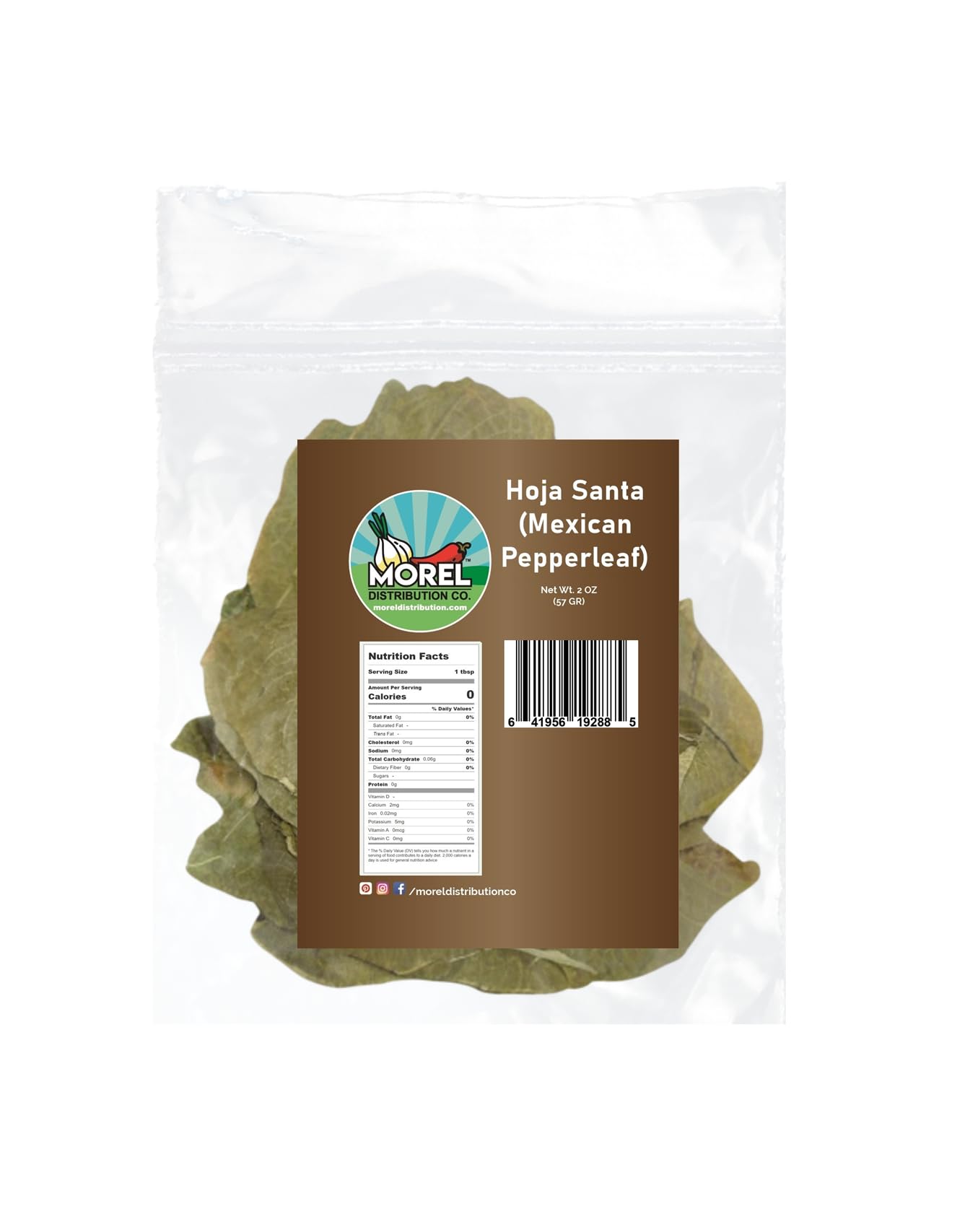 Hoja Santa Yerba Santa Leaf Leaves Herb Herbal Tea Mexican pepperleaf: 2 oz and 4 oz. (2 oz)