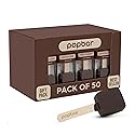 Popbar - Hot Chocolate Sticks - 50 Pack Bulk Case - Ideal for Holidays, Birthdays, Corporate Office Gifts, Stocking Stuffers, Thanksgiving, Christmas