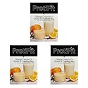 PROTIFIT - High Protein Orange Creamsicle Pudding & Shake Mix 3 Pack, 15g Protein, Low Calorie, Low Fat, Low Carb, Aspartame Free, Idea Protein