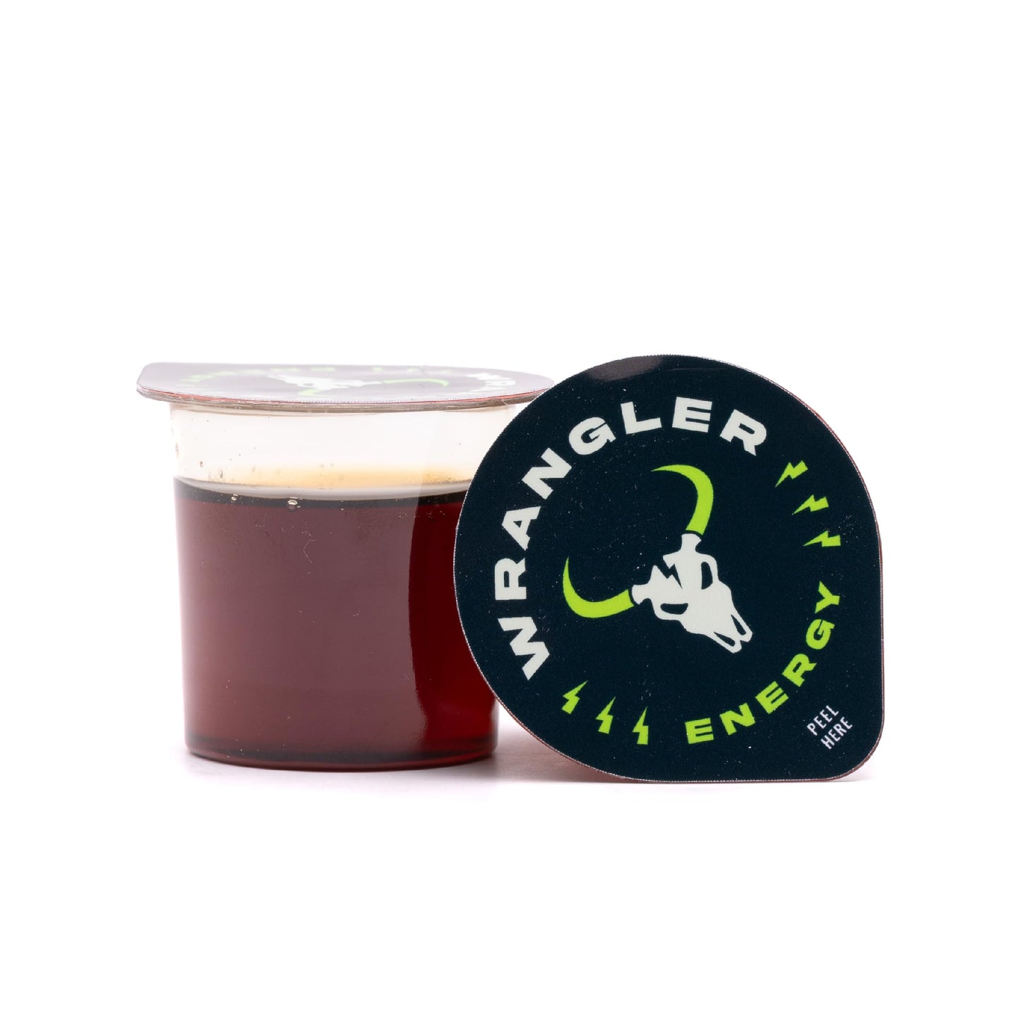 Wrangler Energy by Java House - Single Serve Liquid Energy Drink Concentrate Pods - Peel and Pour - Lightly Sweet Tangy Energy - Pack of 12