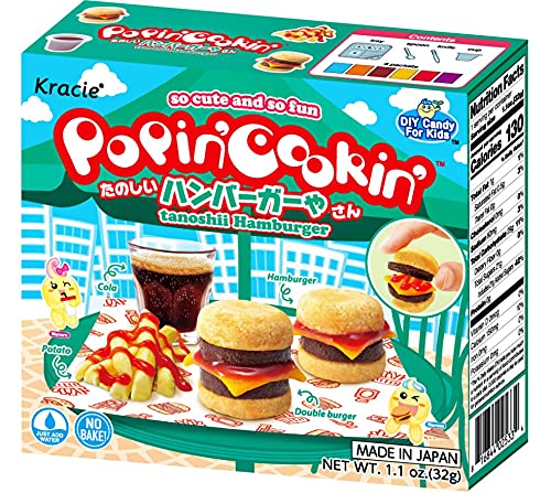 Kracie Popin Cookin DIY Candy Making Kit with ENGLISH INSTRUCTIONS, Assorted Variety Set, Perfect For Kids (Pack of 8)