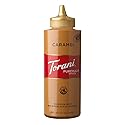 Torani Caramel Sauce for Crafting Coffeehouse Drinks, Large Squeeze Bottle, 16.5 Fl Oz