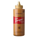 Torani Caramel Sauce for Crafting Coffeehouse Drinks, Large Squeeze Bottle, 16.5 Fl Oz