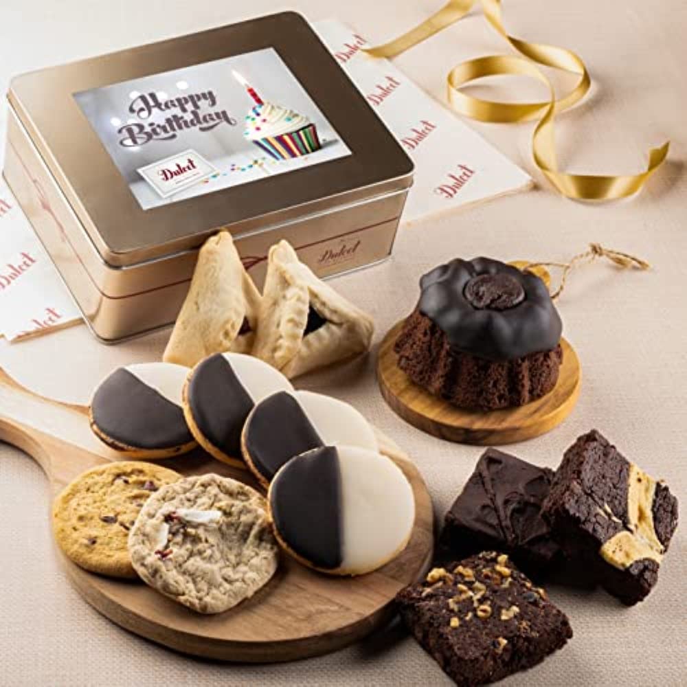 Dulcet Gift Basket Classic Baked Goods Recovery Snack Care Package, Idea for Mom, Dad, Son, Daughter, Siblings, Friends & Co-workers (Birthday)