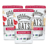 Wildway Organic Rolled Oats, Overnight Oats | Glyphosate-Free, Gluten-Free Oatmeal | Non-GMO, Plant-Based Protein | Regenerative, Sustainable