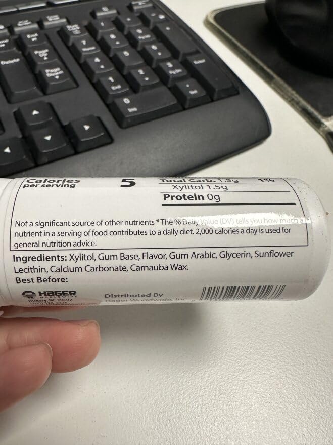 Miradent Xylitol Chew Gum Sprmnt 30 Ct