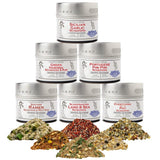 Global Foodie Favorites | Gourmet Seasoning and Rub Collection | Non GMO | All Natural | Small Batch | Artisan Spice Blends | Gourmet Gift | Made in