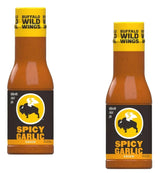 Buffalo Wild Spicy Garlic Sauce - Pack of 2 - Perfect on Anything - Elevate Your Sauce Game - Delicious Classic Flavors that People Love