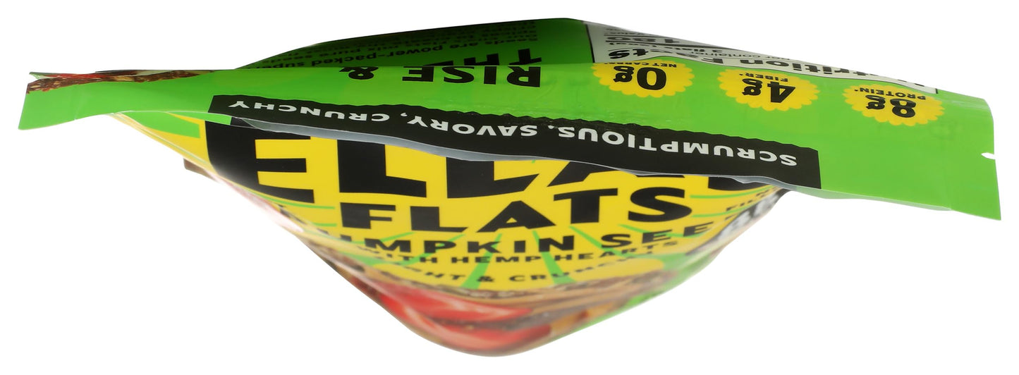 Ella's Flats Pumpkin with Hemp Seed Crackers, 4.8 OZ