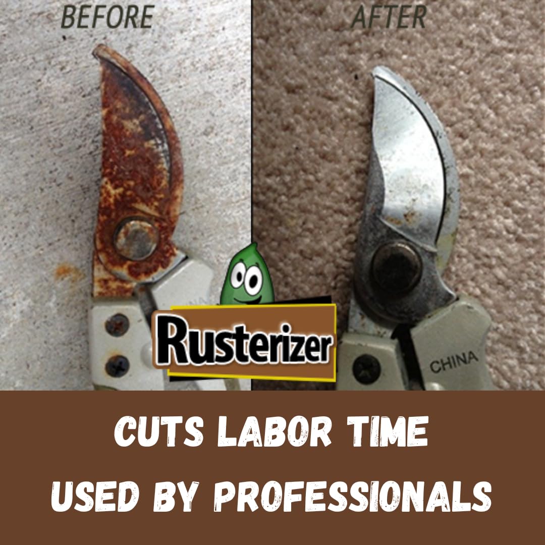 Green Bean Buddy Rusterizer No Scrubbing Rust Remover, 32oz