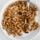 Safe + Fair Honeycrisp Apple Pie Granola - Gluten-Free, Vegan & Plant-Based Snack with Real Honeycrisp Apples, Whole Grains, Non-GMO, Kosher, No