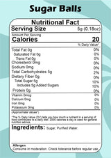 SMIBZE Natural Sugar Balls 150 GM (Pack of 1) SMIBZE