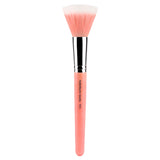 Bdellium Tools Professional Makeup Brush - Pink Bambu Series 955 Finishing - With Soft Synthetic Fibers, For Stippling, Lightweight Application (Pink