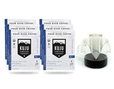 Kuju Coffee Premium Pour Over Individual Coffee Packets - Backpacking, Travel, Camping Organic Coffee Singles - Fair Trade & Eco-Friendly - Ethiopia