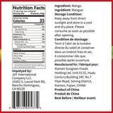 ONETANG Freeze-Dried Fruit Mango Chips, 10 Pack Single-Serve Pack, Non GMO, Kosher, No Add Sugar, Gluten free, Vegan, Holiday Gifts, Healthy Snack