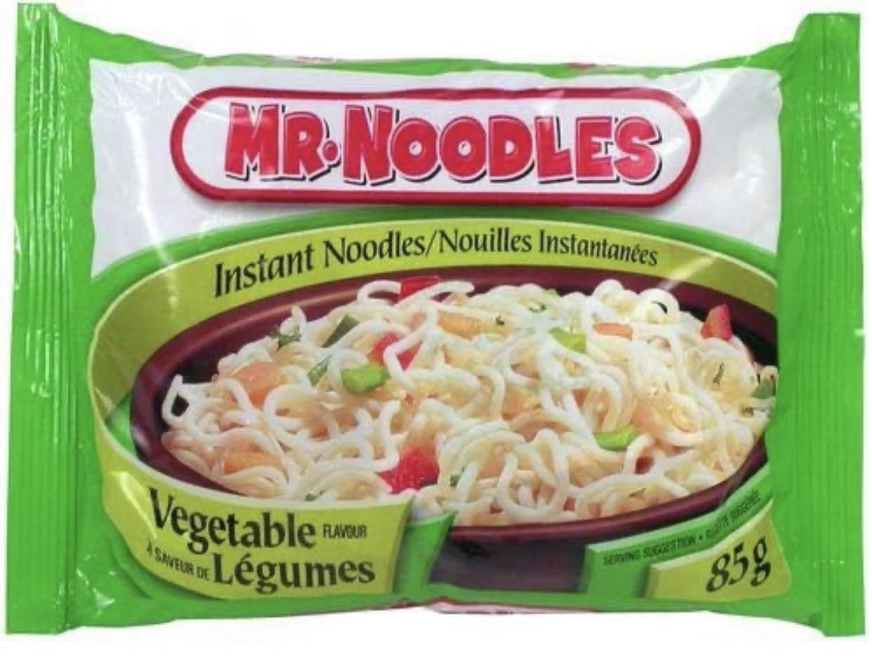 mr. noodles Vegetable Flavor Instant Noodles pack of 24